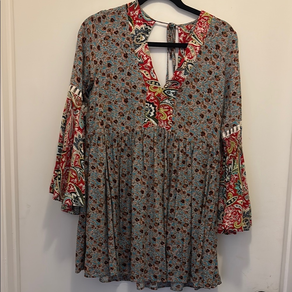 Floral Bohemian Top